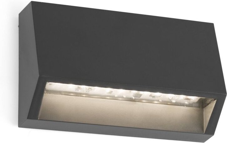 Faro Must-1 - LED Outdoor Kleine Wandleuchte Dunkelgrau IP65
