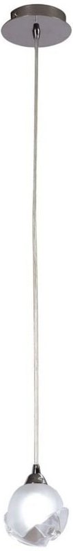 Inspired Mantra - Fragma - Deckenanhänger 1 Leuchte G9, Chrom poliert