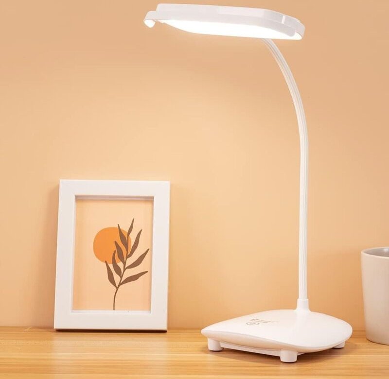 Thumbnail - Linghhang - 2 Stück 13200 mAh 40 LEDs, kabellos, wiederaufladbar über usb, Leselampe für Kinder, Touch-Lampe, 3 Farben, ...