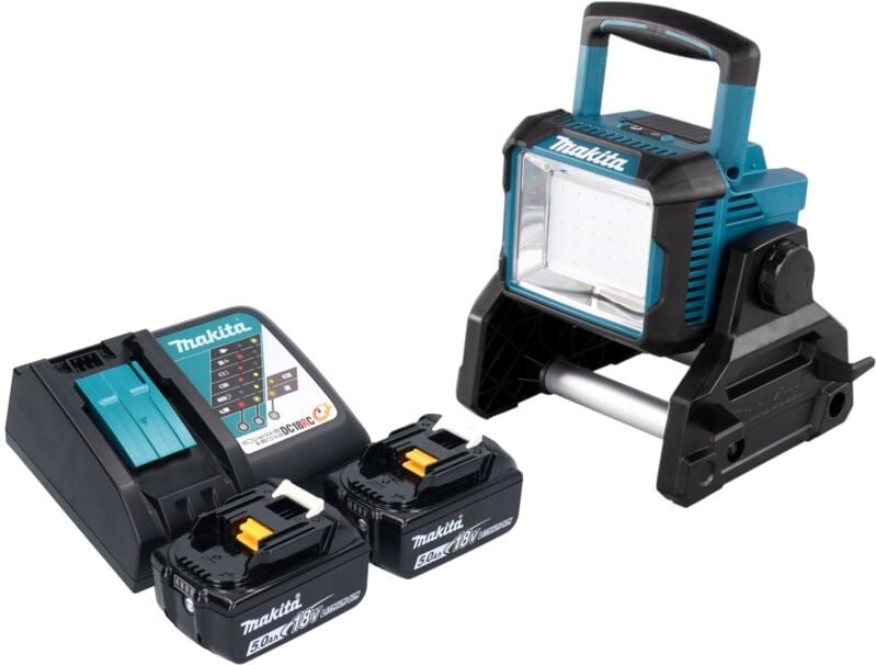 Thumbnail - Makita DEADML 811 RT Akku Baustrahler 14,4 / 18 V 3000 lm LED + 2x Akku 5,0 Ah + Ladegerät