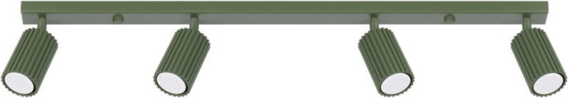 Deckenleuchte Karbon 4xGU10 81cm Sollux