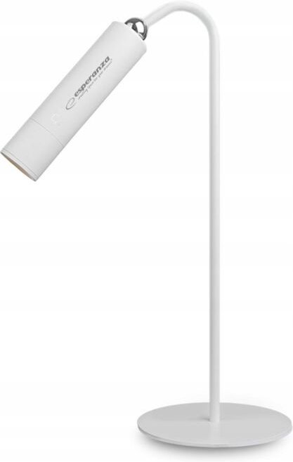 Esperanza led schreibtischlampe 3in1 agena wei