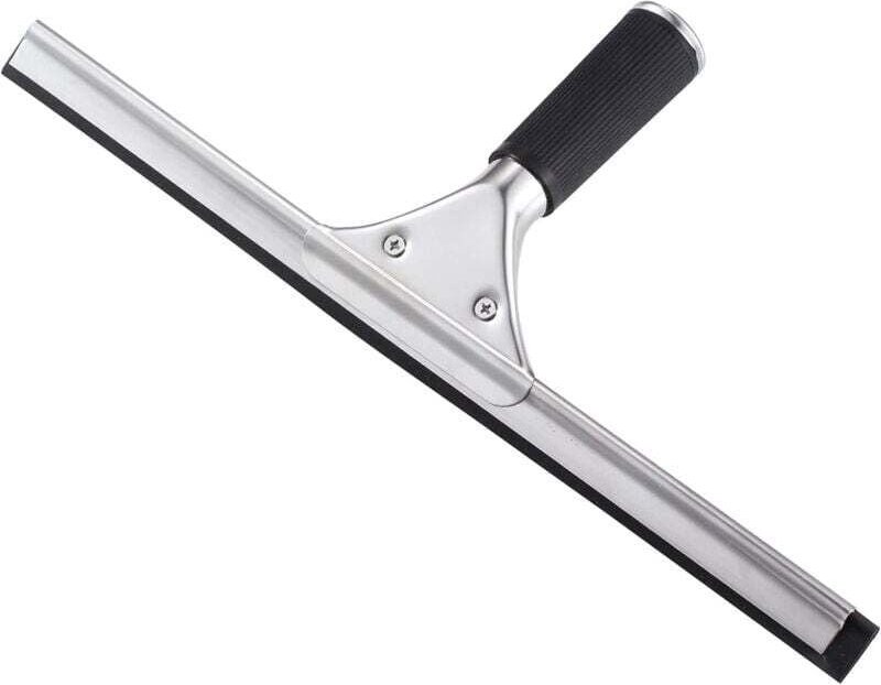 Vtizikl Raclette de douche , raclette à vitre, acier inoxydable, nettoyage à l'eau domestique, raclette, raclette à vitr...