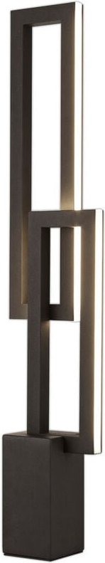 Inspired Mantra Mural Tischlampe, 18 W LED, 3000 K, 1380 lm, IP20, Mattschwarz, 3 Jahre Garantie