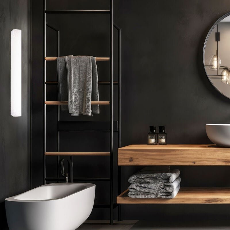 Wand Leuchte Wohnzimmer silber Aluminium Diele warmweiß Globo 48891W