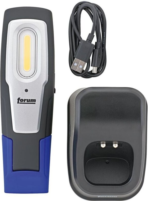 Akku-LED-Arbeitsleuchte mit Ladestation FORUM