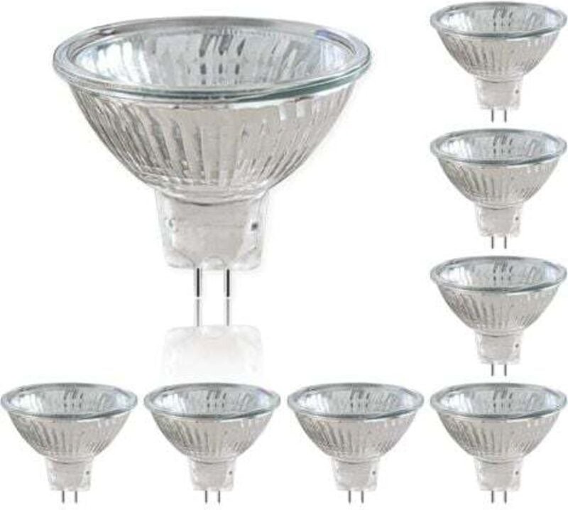 Thumbnail - Lablanc - GU5.3 50W LED-Lampe, 8er-Pack, 12V Halogen-Reflektorlampen, dimmbarer Projektor, MR16 Halogen-Spotlampe, 660LM...