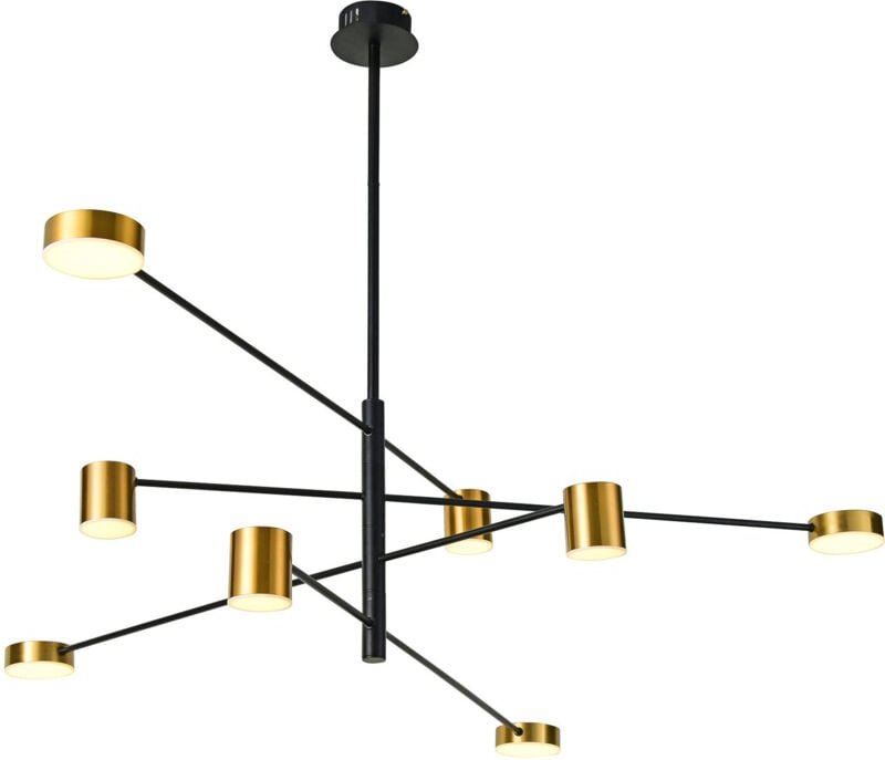 Remdal Moderne mehrarmige Pendel-Deckenleuchte led, 3000K - Italux