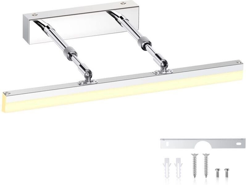 LED-Badezimmerspiegelleuchte IP44 14W 1170LM, Wandleuchte mit verstellbarem Winkel, moderne Innenspiegelschrank-Badbeleu...
