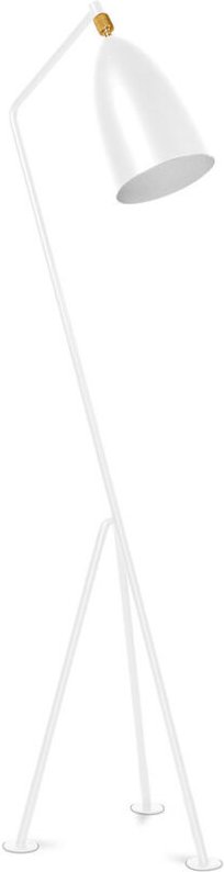 Privatefloor - Stehlampe im Stativ-Design - Wohnzimmerlampe - Hopper Weiß