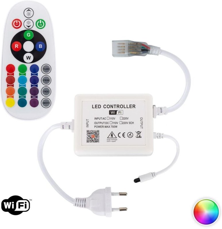 Controller für 220V LED-Streifen WiFi RGB