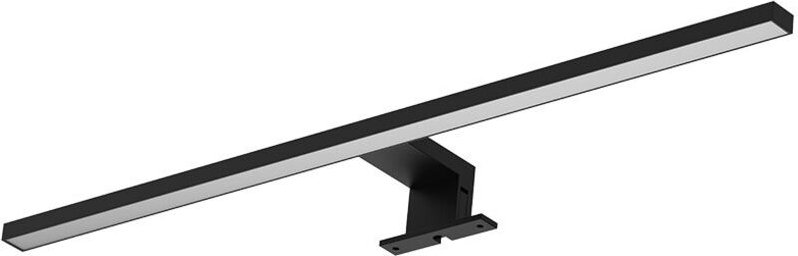 LED Bilderleuchte 8W 4000K 800lm Schwarz 60cm IP44 Sauco Serie