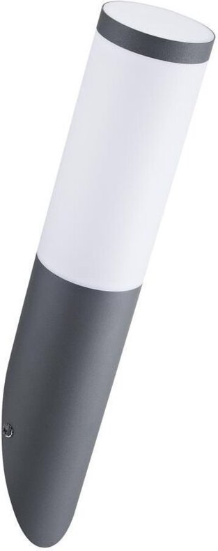 Oslo abgewinkelte Gartenwandleuchte grau E27 IP44 300935 Goldlux