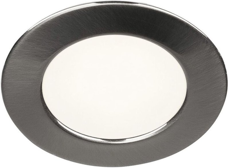 Dl 126 led-lampe 3w von soffitto rotondo luce calda 3000k in tbd farbe gebrstetes metall 112225