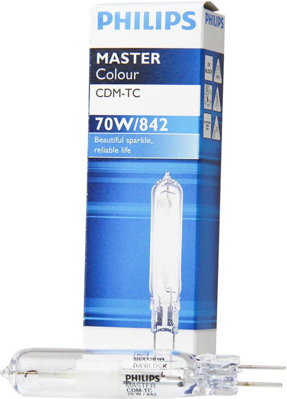 Signify MASTERColour CDM-TC - Halogen metal halide lamp without reflector - Energieeffizienz-Label (EEL): A - Ähnlichst