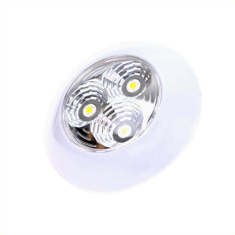 Deckenleuchte / Aufbauleuchte 3-LEDs 12V 290lm ø95x25mm