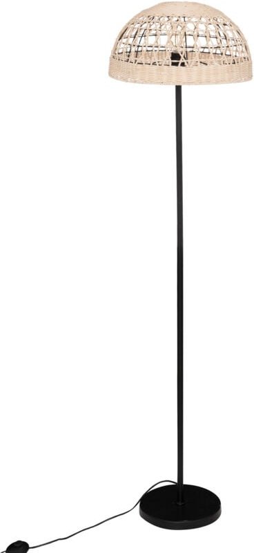 Atmosphera - Stehlampe rory mit geflochtenem Schirm, ø 40 × 150,5 cm