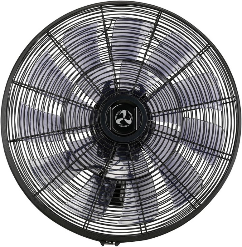 CasaFan airos eco silent wall sw Wandventilator 90 w (ø) 514 mm Schwarz mit Fernbedienung, Timer, o