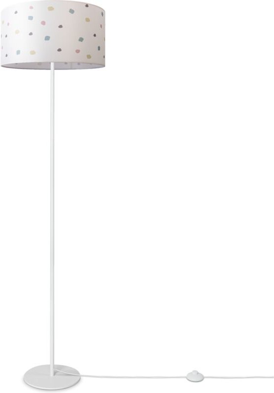 Stehlampe Wohnzimmer Modern E27 Leselampe Stehleuchte Stativ Retro Lampenschirm Design 3 (Ø38 cm), Stehleuchte Einbein -...