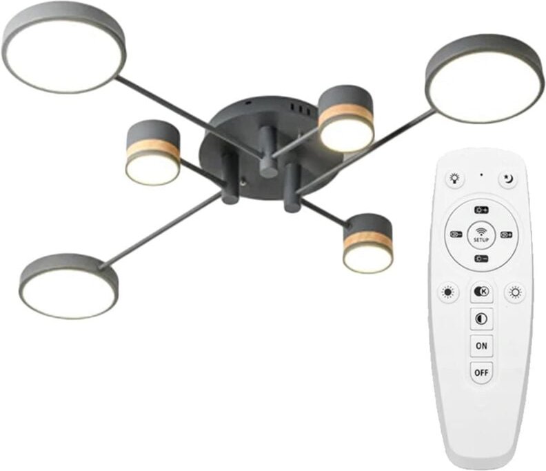 Deckenlampe grey APP529-6C