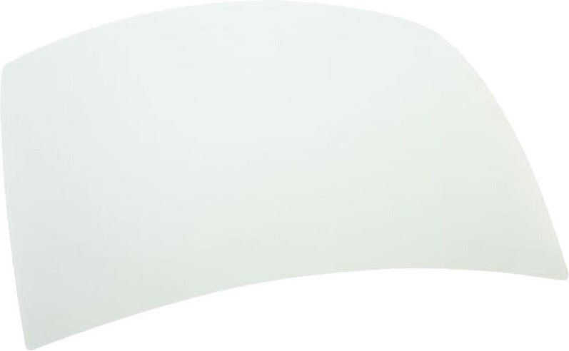 Quadratisches gebogenes mattes Glas 25x25cm lb 529435