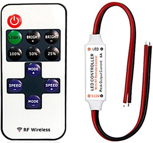 Drahtlose Mini-Fernbedienung mit 11 Tasten
