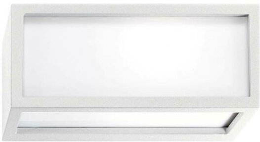 Pan International - ußere wand-lampenanschluss 3 lati 20w attacco e27 color white est01005