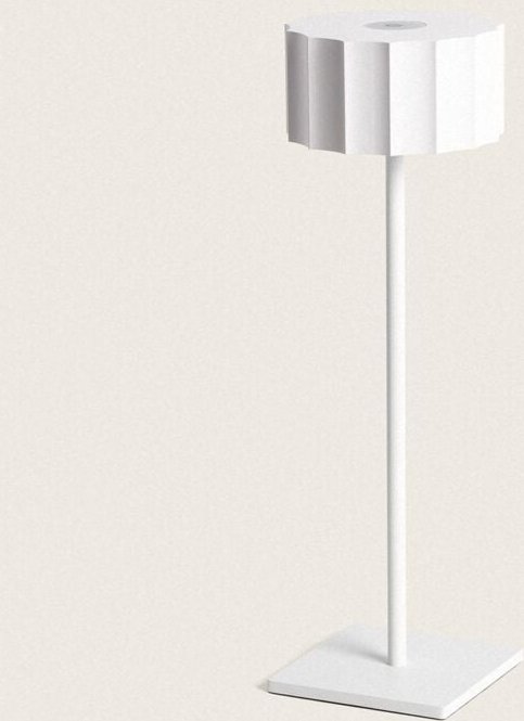 Ledkia - led Tischleuchte 3W Tragbar für Außen mit Wiederaufladbarem usb Akku Cesc Weiß