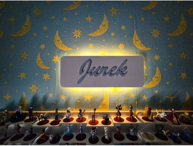 Lámpara de noche a pilas Milusia