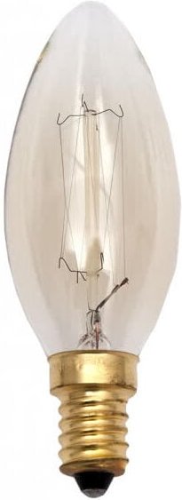 Glühbirne Vintage 40w e14 35dx96 warm