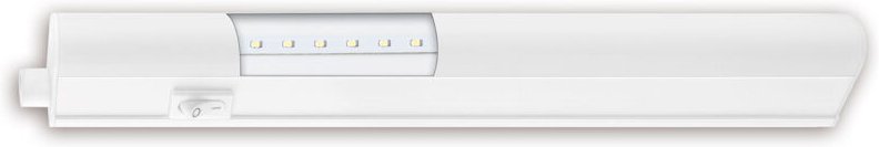 LED-Streifen mit Matel-Schalter 8 w 55 cm warm