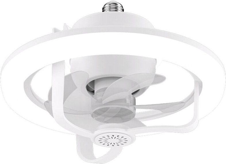 5W LED-Ventilatorlicht mit Fernbedienung E27 Moving Head RGB-Deckenlampe Aromatherapie Bunte Schlafzimmer-Sembly-Lichter...