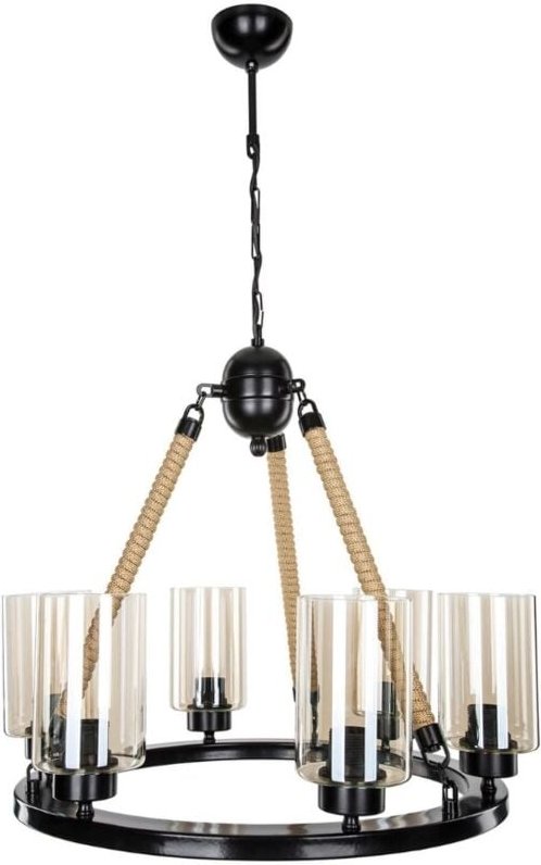 Deckenlampe Lotus ASZ0686 mit 6 Lampenfassungen H96xL50