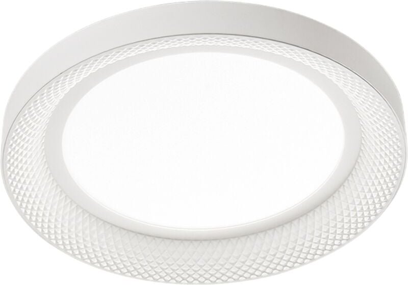 Thumbnail - Hive LED-Deckenleuchte aus mattweißem Metall 40W Perenz 50cm