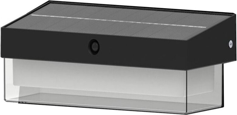 Trade Shop - copy of APPLIQUE SOLARE CON SENSORE MOVIMENTO LAMPADA LED DA ESTERNO LUCE 6000K IP54 ZQ-BD-005GY -