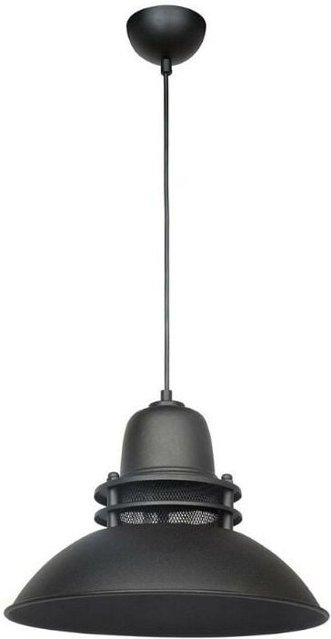 Tibet Pendelleuchte ASZ0871 schwarz im Industriestil