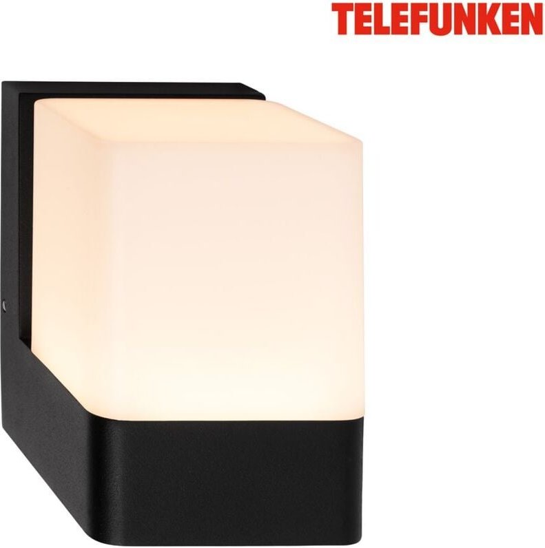 Telefunken - Wandlampe Außen Außenleuchte Außenbeleuchtung Spritzwasserschutz Hauswand