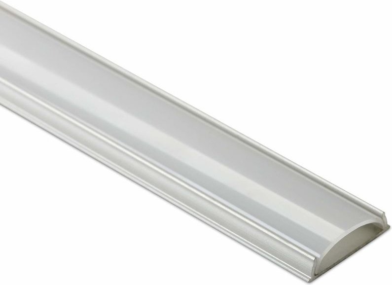 So-tech - led Profil-42 biegsam mit opaler Abdeckung 2000 x 17 x 5 mm Aluminium eloxiert für led Streifen
