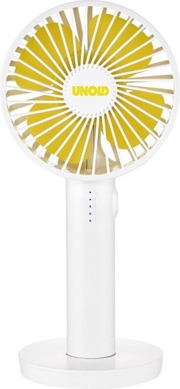 Unold Akku-Handventilator Breezy II weiß