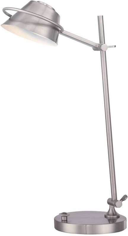 Led 7 Light Schreibtischlampe Nickel gebürstet - Elstead