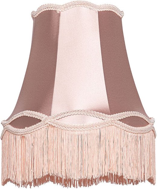 Lampenschirm Stoff Rosa 30/18/26 - Granny