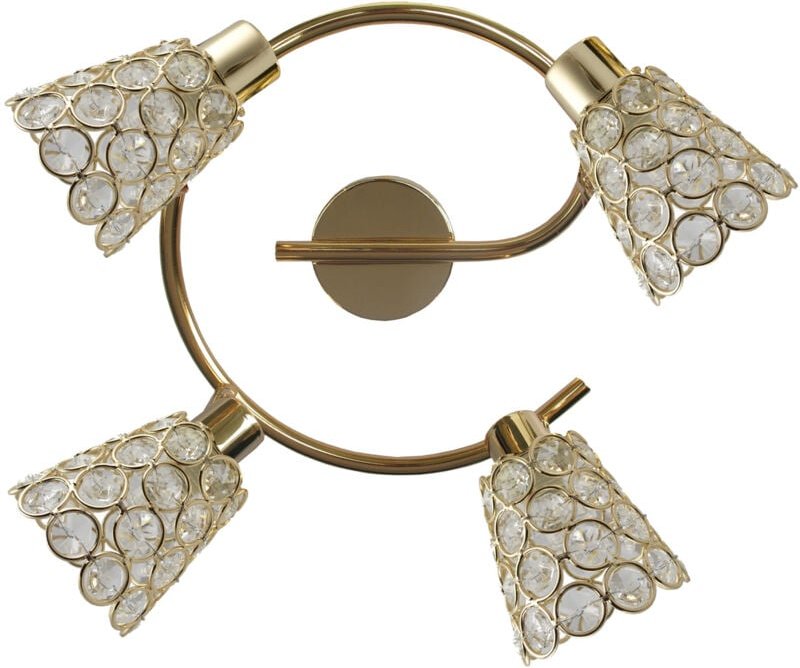 Candellux GLOSSY 98-00484 goldene Deckenleuchte