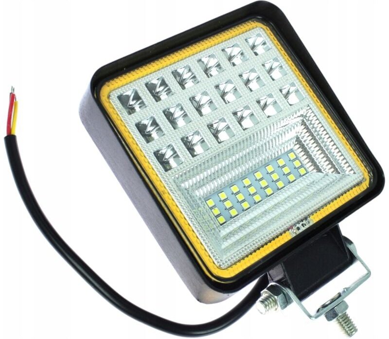 LED-Arbeitsleuchte Halogen 12 V 24 V 126 W LED-Suchscheinwerfer Leistungsstarke Beleuchtung