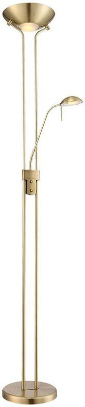 20,5 Watt led Decken Fluter Lese Arm Stand Leuchte Steh Lampe Dimmer Globo 59040