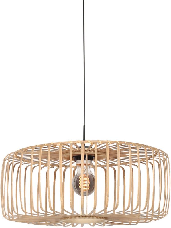 Mexlite - hängeleuchte - HaloSwap - natürlich - bambus - E27 -