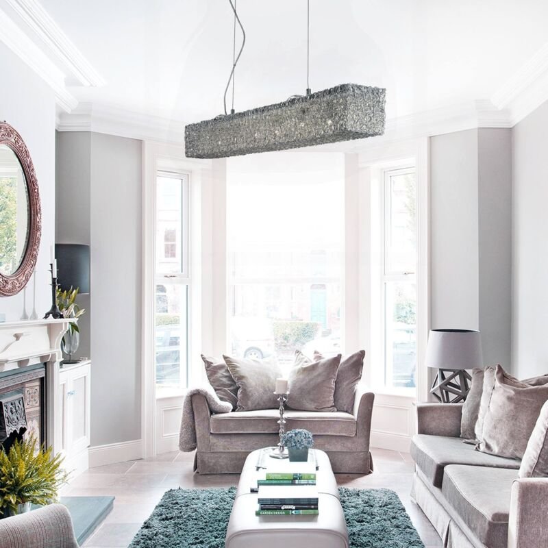 Hängelampe Bonifacio, Transparent 37