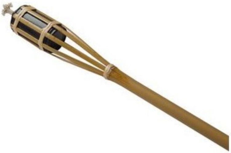 Verdelook - bambusfackel CM.120 metallbehälter