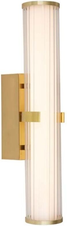 Wandleuchte Wohnzimmerleuchte Flurlampe led Up Down gold dimmbar Wohnzimmerlampe