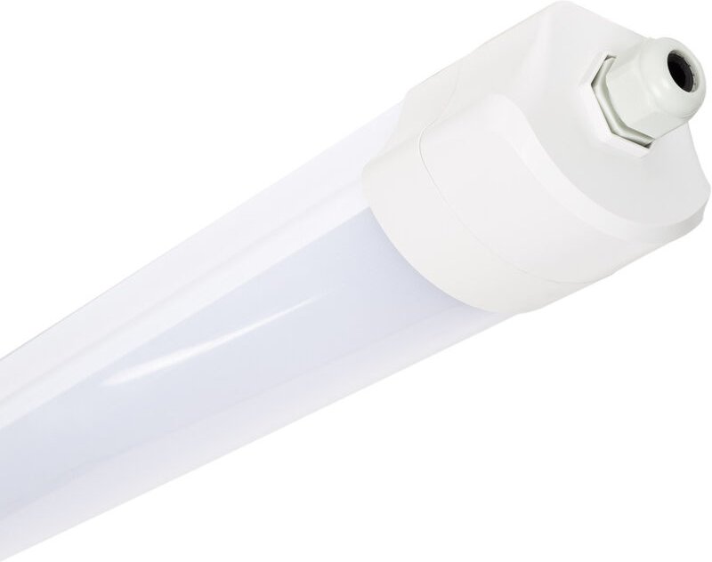LED Feuchtraumleuchte 120cm 36W High Lumen 140 lm/W IP66 Verbindbar FLEXILITE No Flicker 6500K Kaltweiß