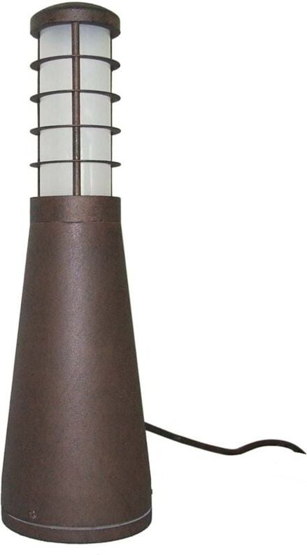 Sockelleuchte Außenlampe Stehleuchte LED 3-Flammig Alu eisen Pollerleuchte